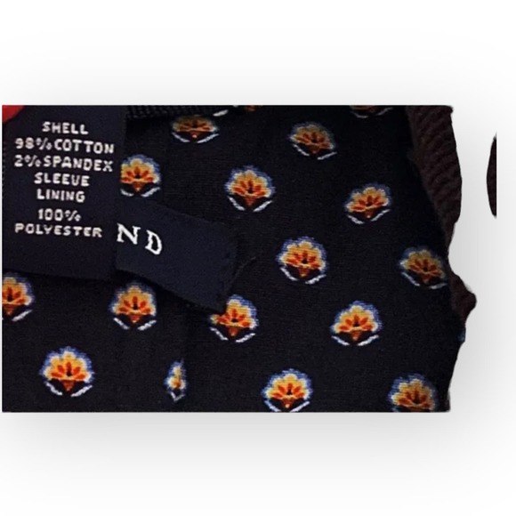 Lands End Women's Button Front Corduroy Jacket Flap Pockets Brown Size 12 - Picture 5 of 8